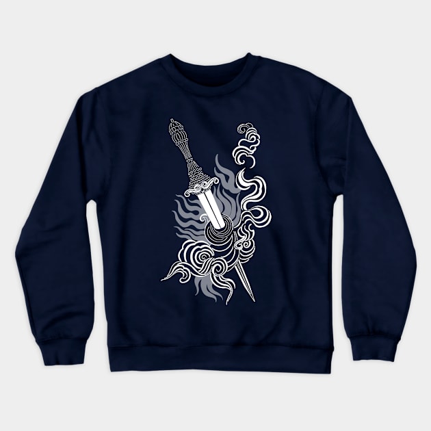 A court of wings and ruin ACOWAR Book Crewneck Sweatshirt by thenewkidprints